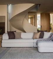 Holly Sculptural Sectional Sofas