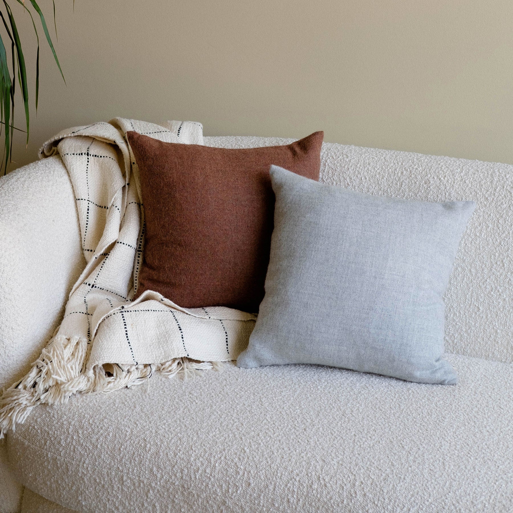 Billie - Soft Grey Pillows