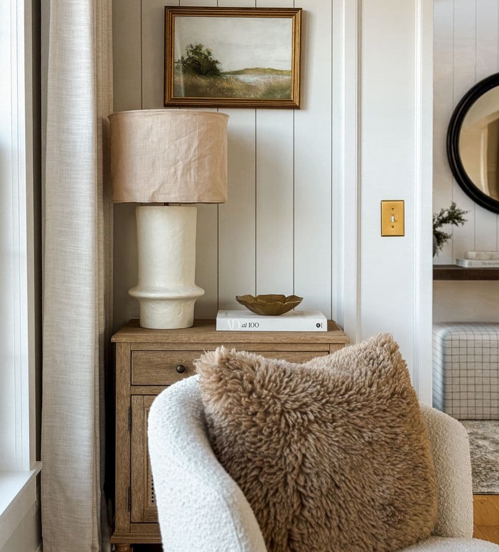 Terni Plaster Table Lamp Lamps