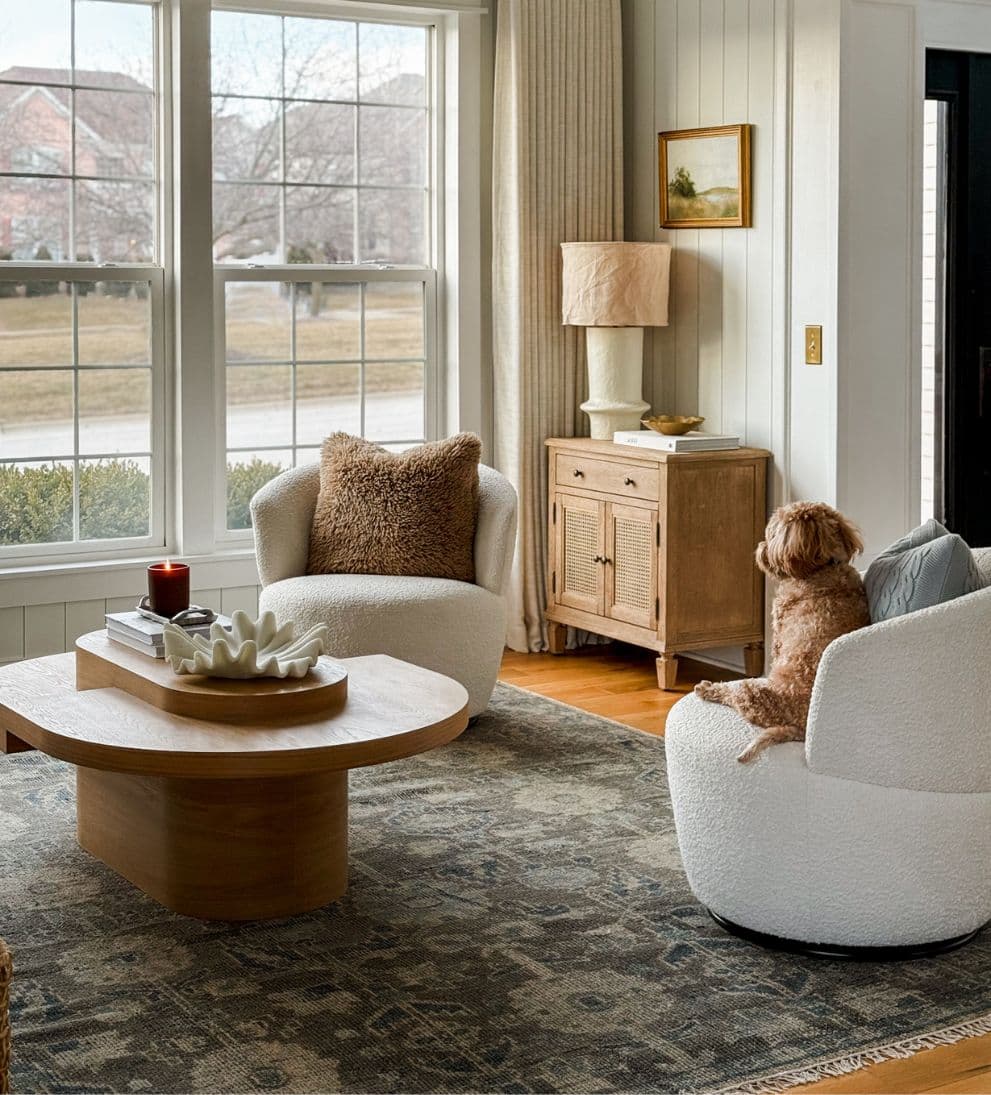 Emma White Oak Tiered Coffee Table Coffee Tables