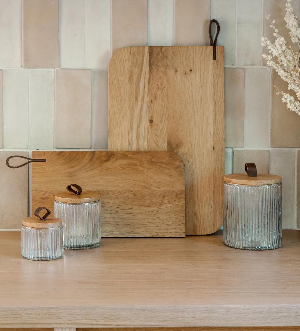 Abbey Canisters (Set of 3) Decorative Object