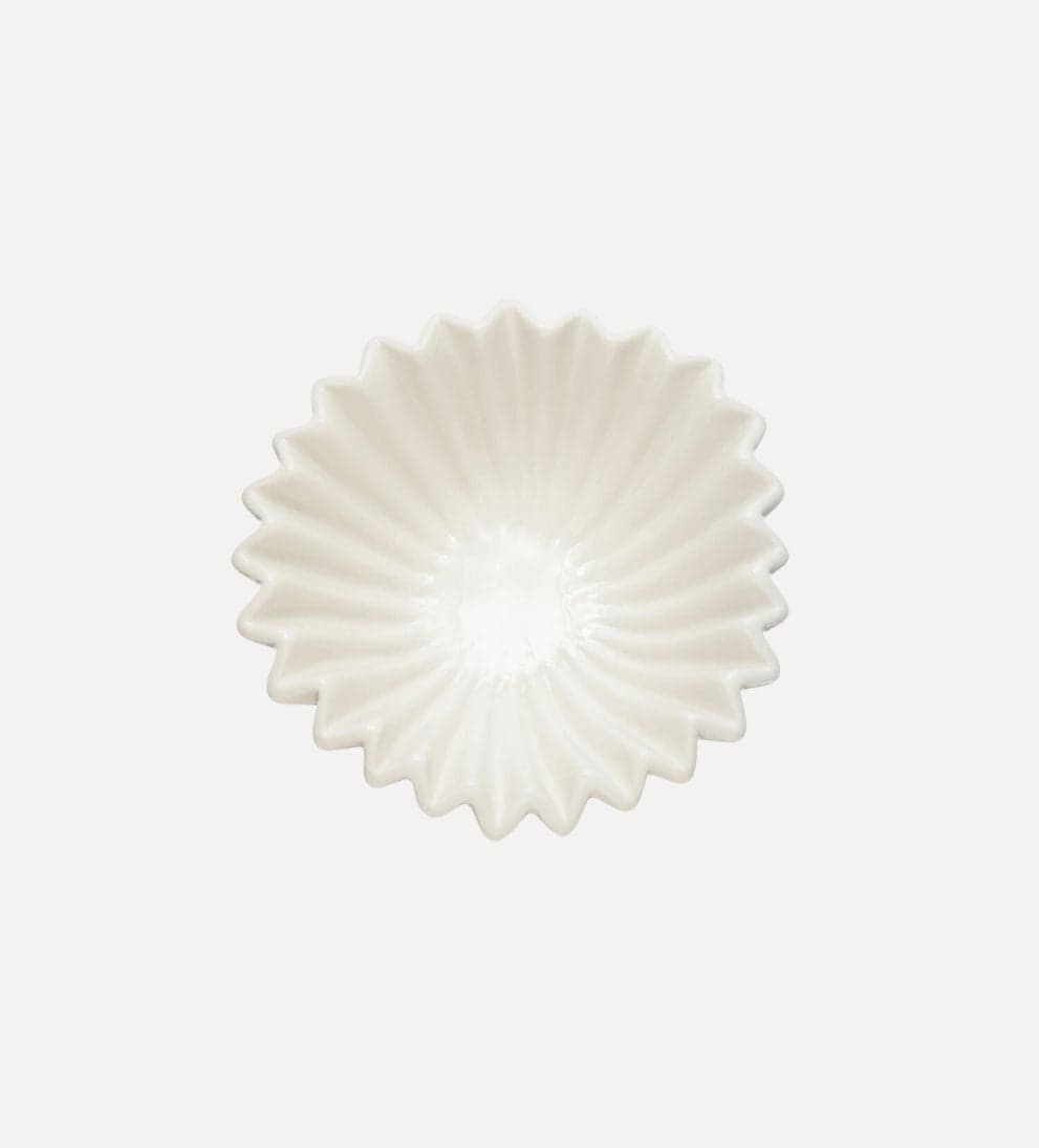 Brigid Fluted Bowl Decorative Object