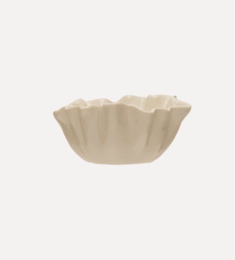 Brigid Fluted Bowl Decorative Object