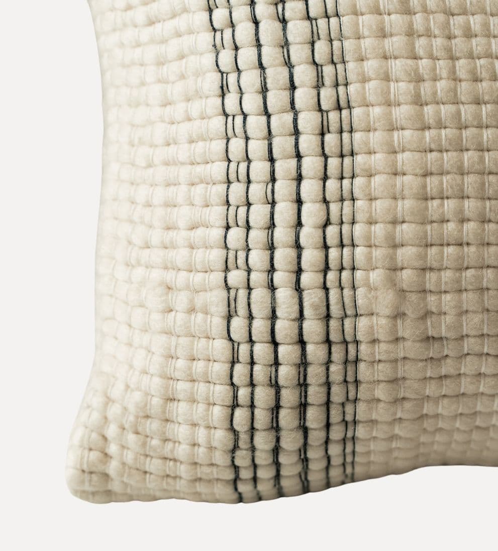 Simon Cozy Stripe Lumbar Pillow Pillows