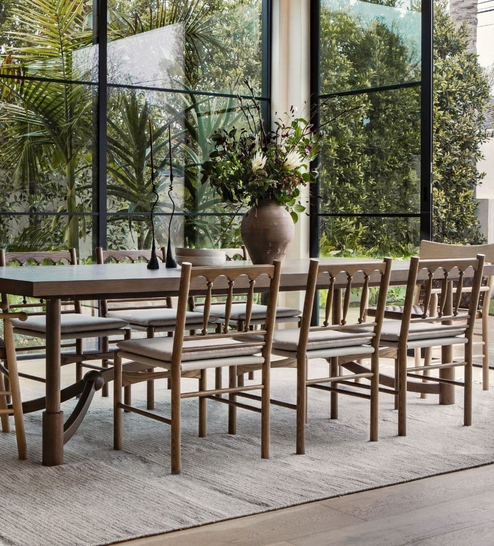 Daffodil Nutmeg Spindle Dining Chair - Set of 2 Dining Chairs