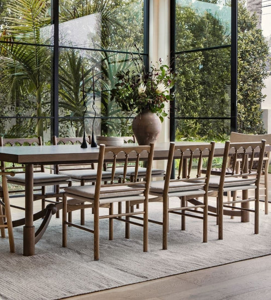 Daffodil Nutmeg Spindle Dining Chair - Set of 2