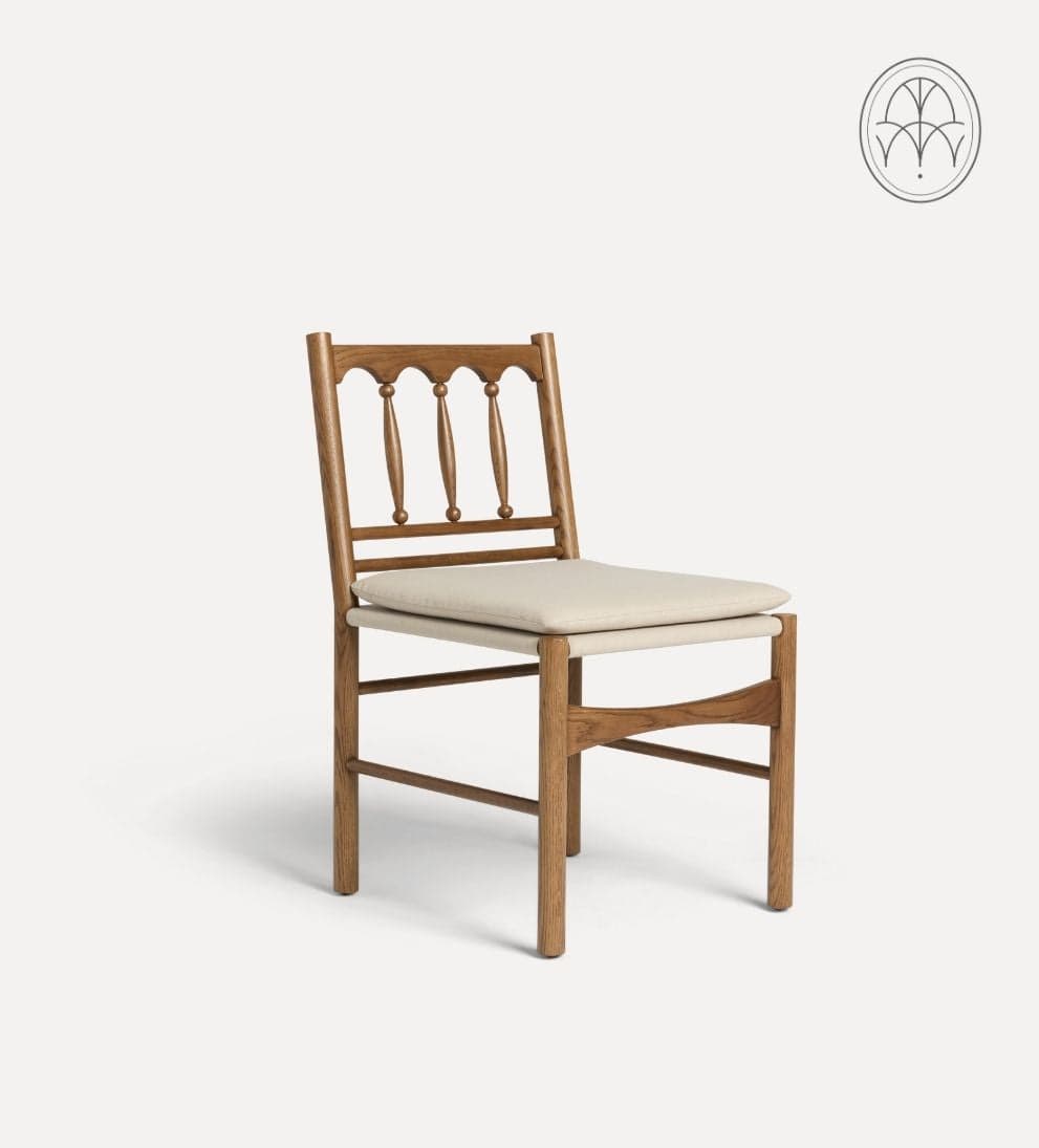 Daffodil Nutmeg Spindle Dining Chair - Set of 2 Dining Chairs