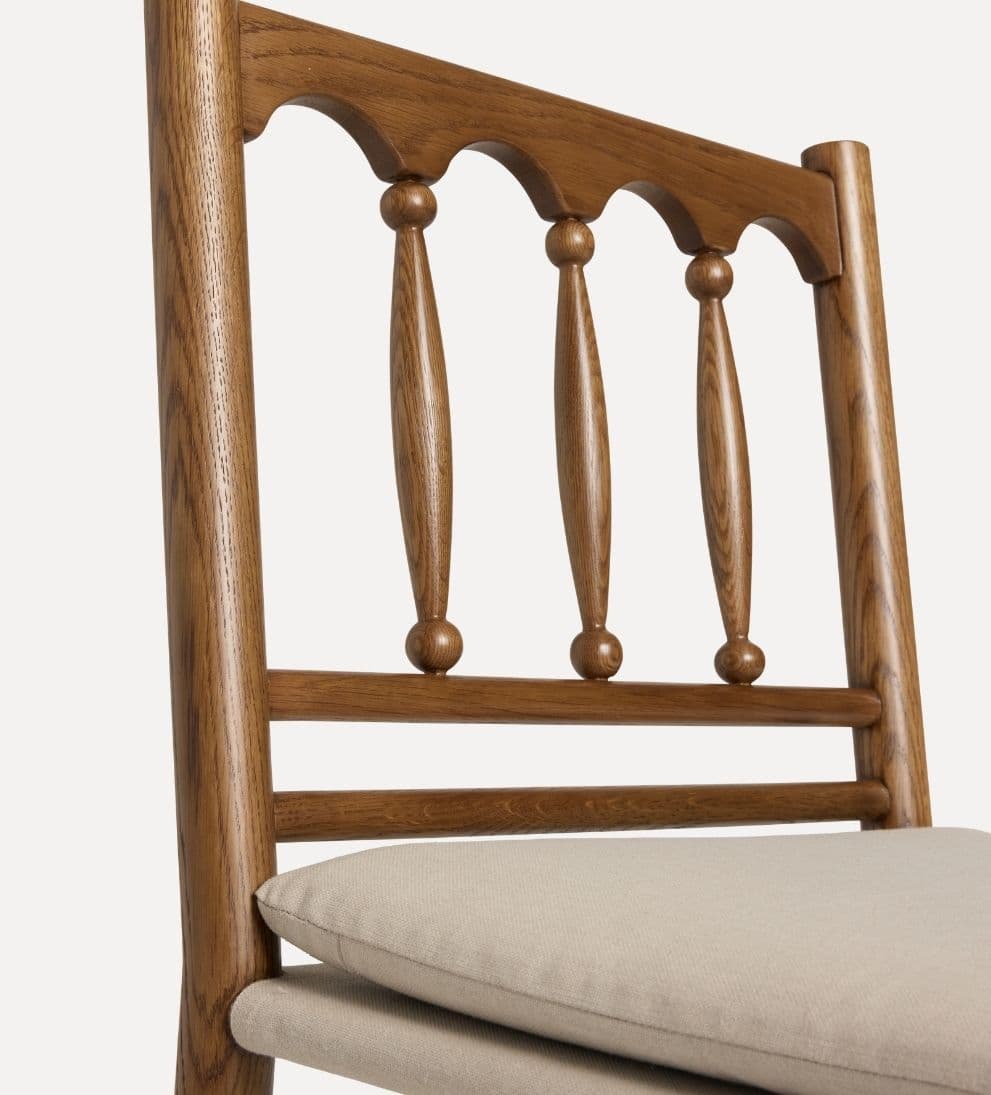 Daffodil Nutmeg Spindle Dining Chair - Set of 2 Dining Chairs