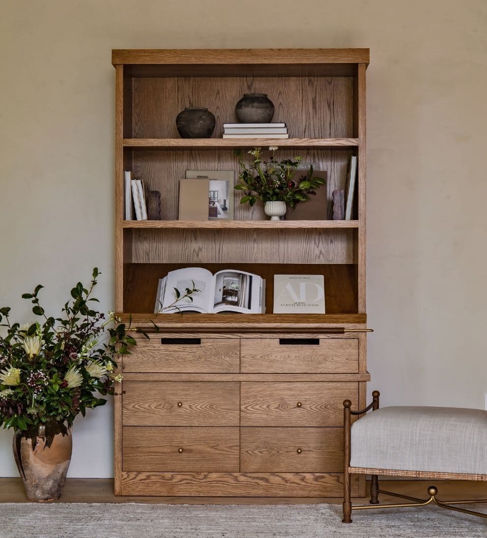 Azalea Chestnut Storage Cabinet Hutches