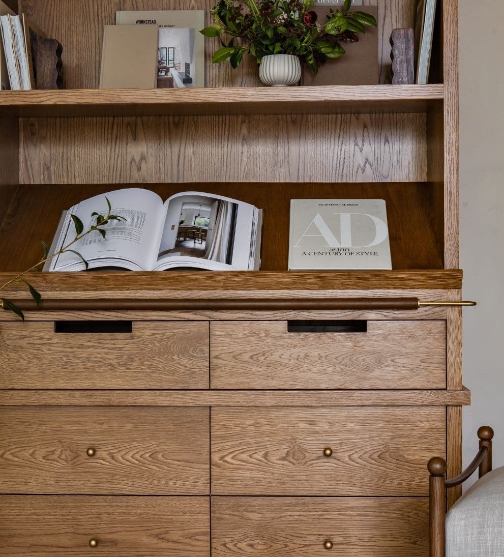 Azalea Chestnut Storage Cabinet Hutches