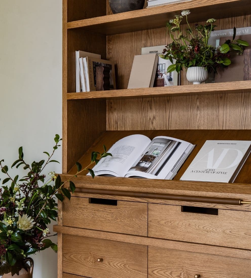 Azalea Chestnut Storage Cabinet Hutches