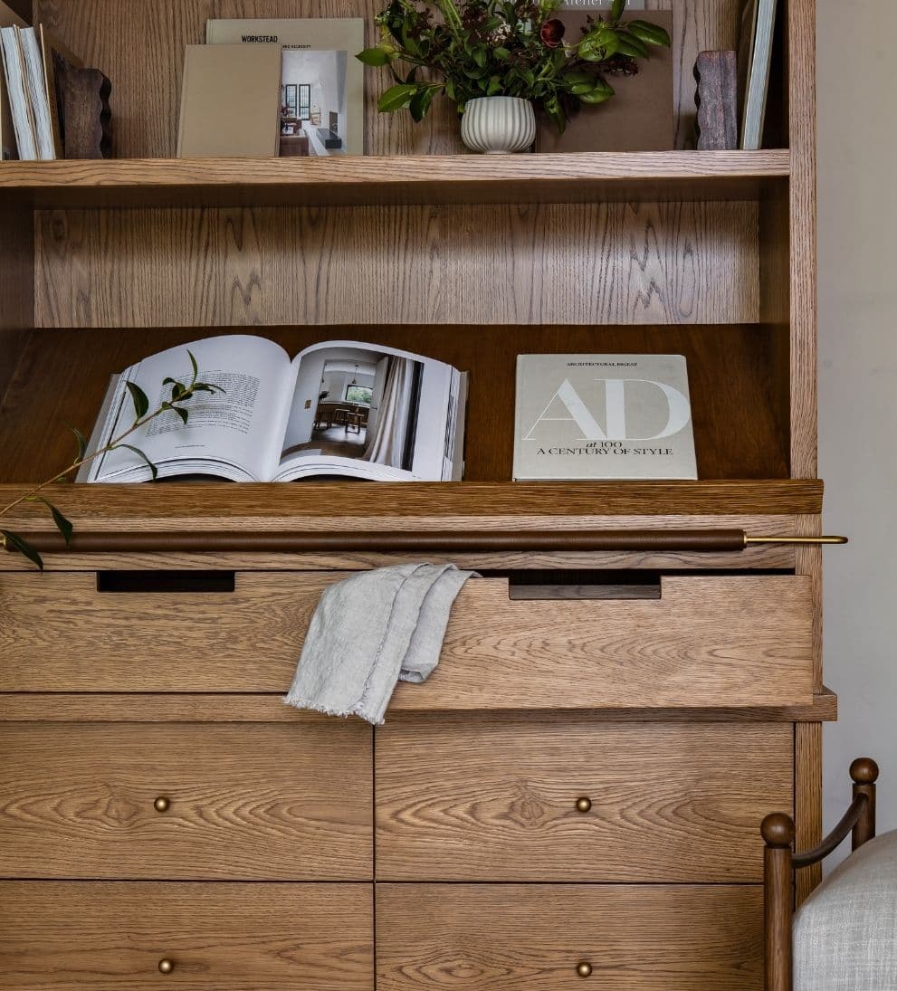 Azalea Chestnut Storage Cabinet Hutches