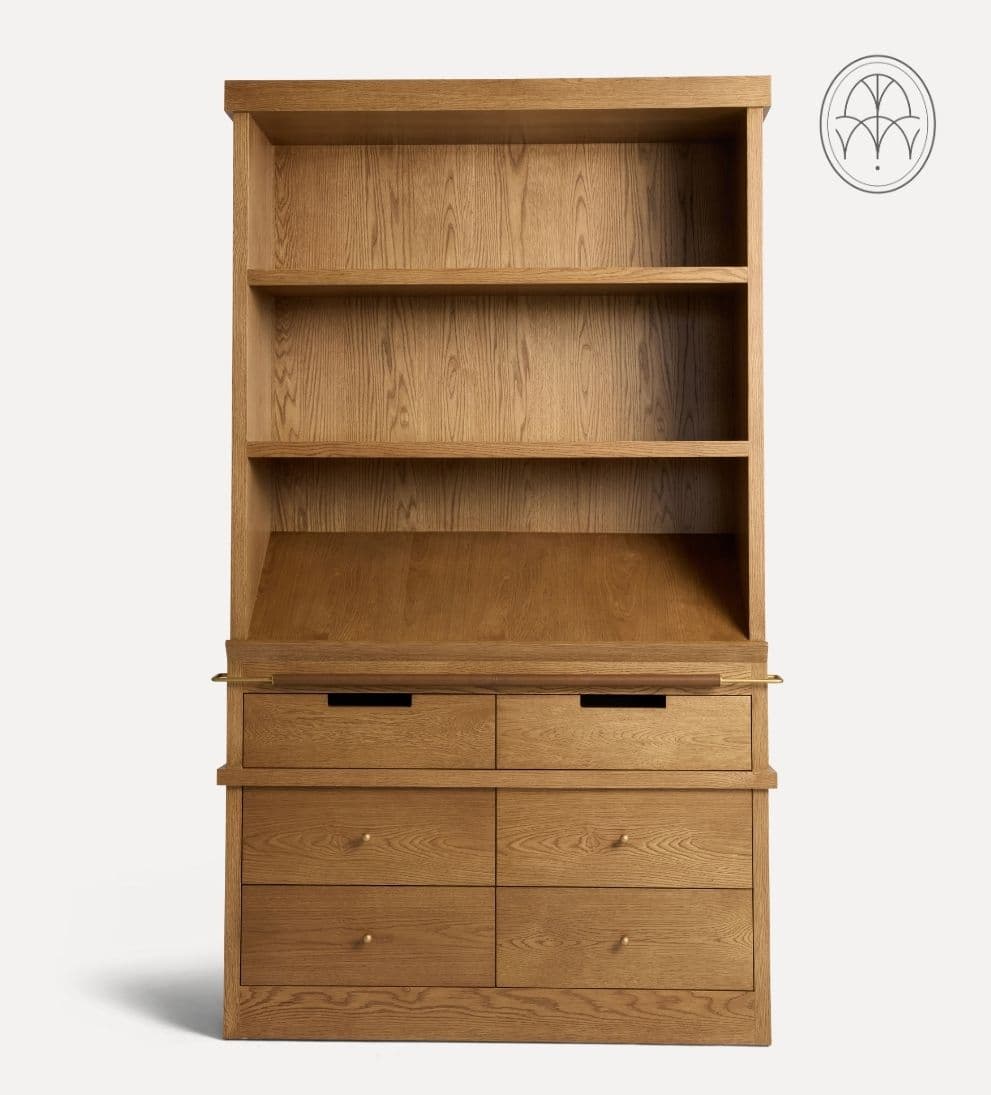 Azalea Chestnut Storage Cabinet Hutches