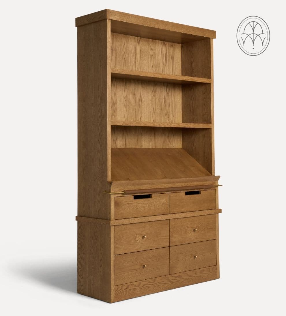 Azalea Chestnut Storage Cabinet Hutches