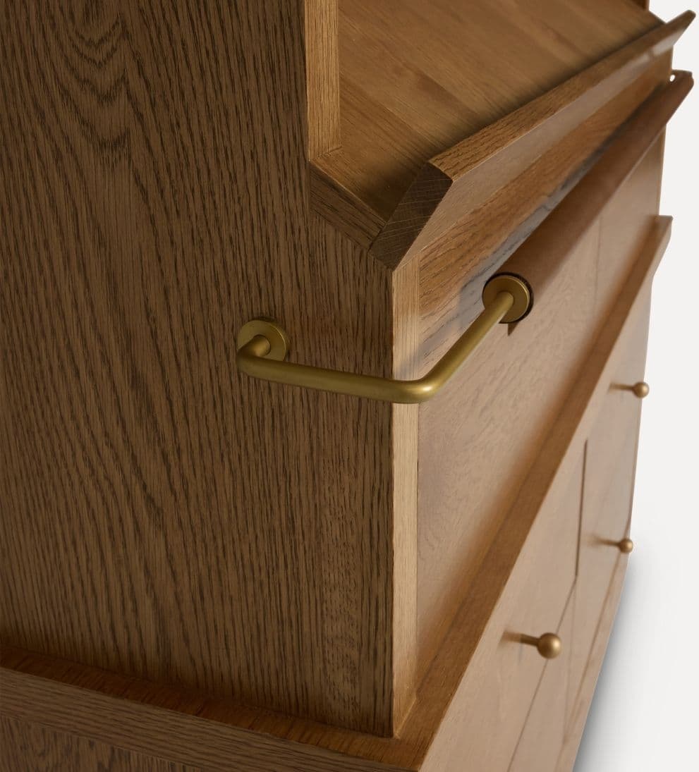 Azalea Chestnut Storage Cabinet Hutches