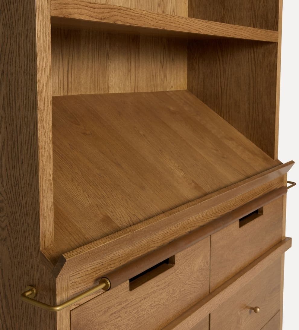 Azalea Chestnut Storage Cabinet Hutches