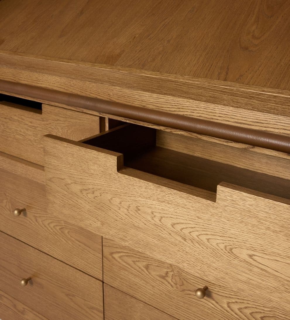 Azalea Chestnut Storage Cabinet Hutches