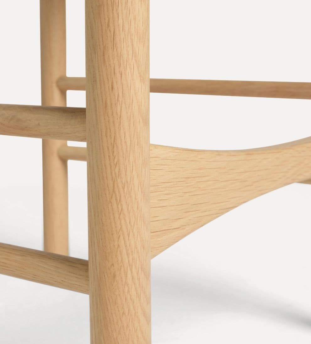 Daffodil White Oak Spindle Counter Stool Counter Stools