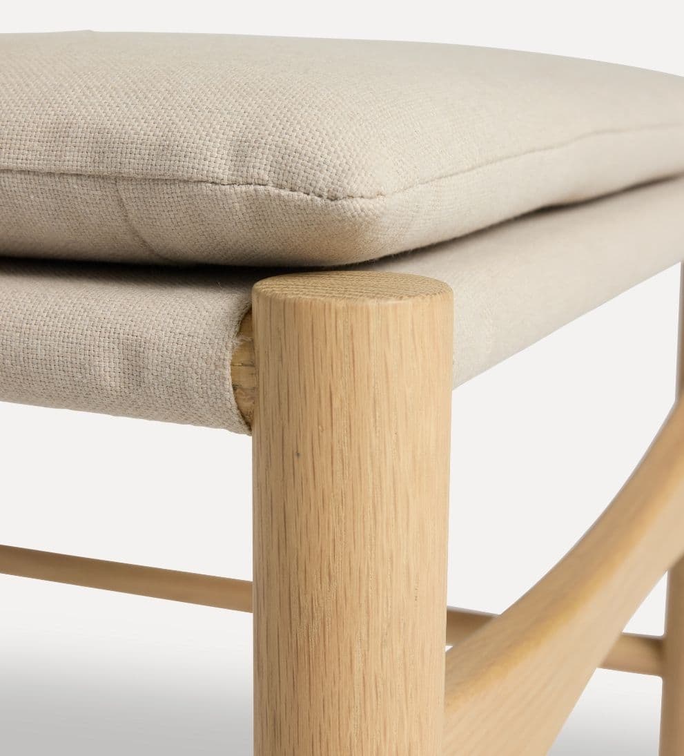 Daffodil White Oak Spindle Dining Chair - Set of 2 Dining Chairs