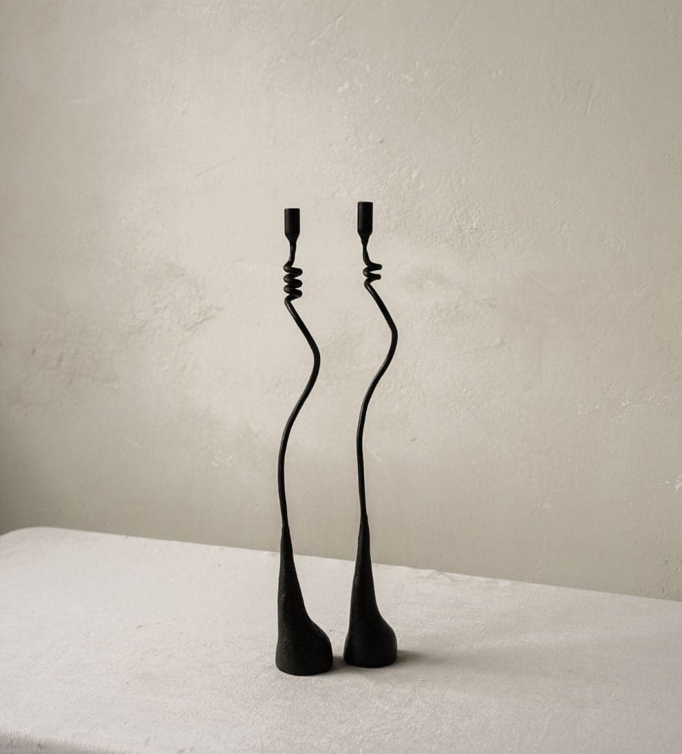 Spiral Candle Holders Candles
