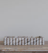 Scalloped Marble Fluted Bridge Tray Trays