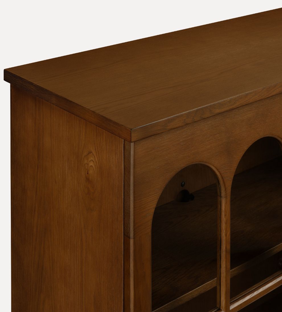 Alena Nutmeg Credenza Buffets & Sideboards