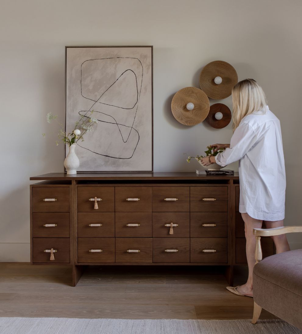 Amaryllis Leather 12 Drawer Dresser Dressers