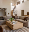 Avignon Custom 134" Sectional Sofas
