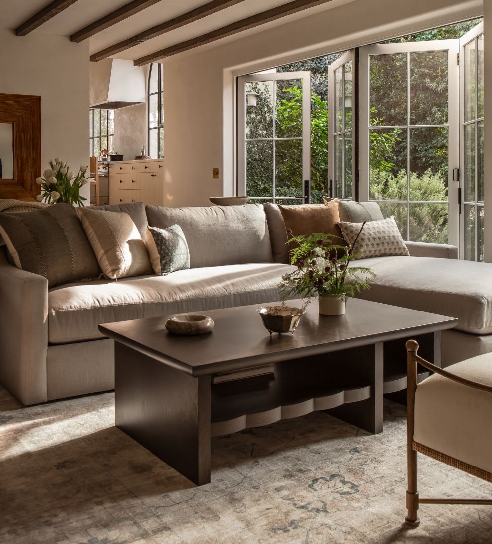 Mckenna Custom Left-Facing 134" Sectional Sofas