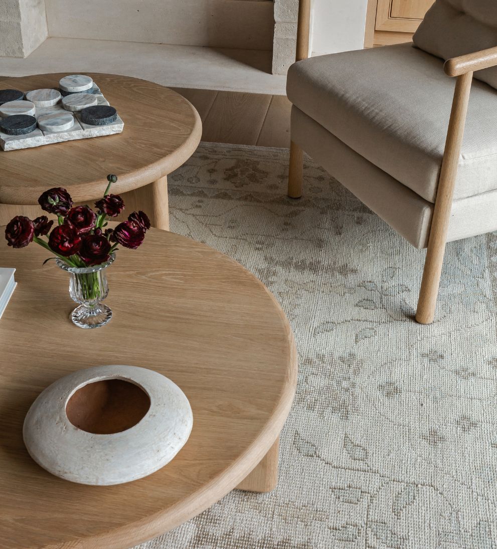 Austin White Oak Nested Coffee Table Coffee Tables