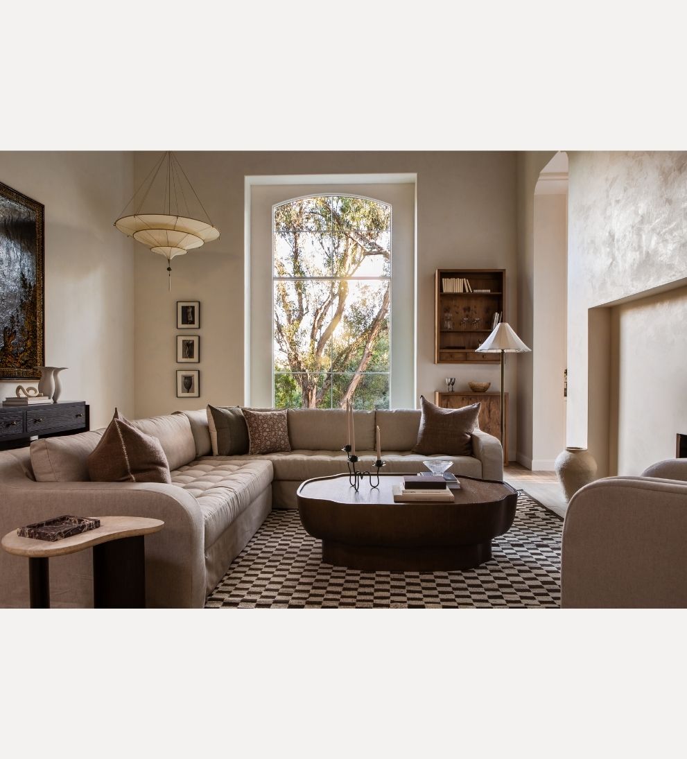 Avignon Custom 134" Sectional Sofas