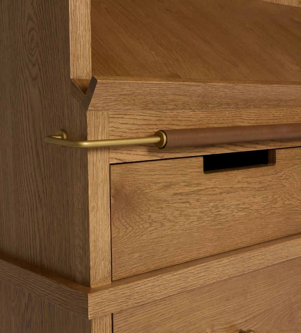 Azalea Chestnut Storage Cabinet Hutches
