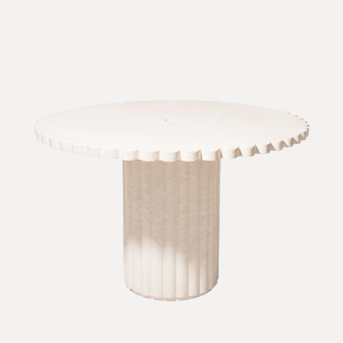 The Daisy Table - Antique White Outdoor Tables