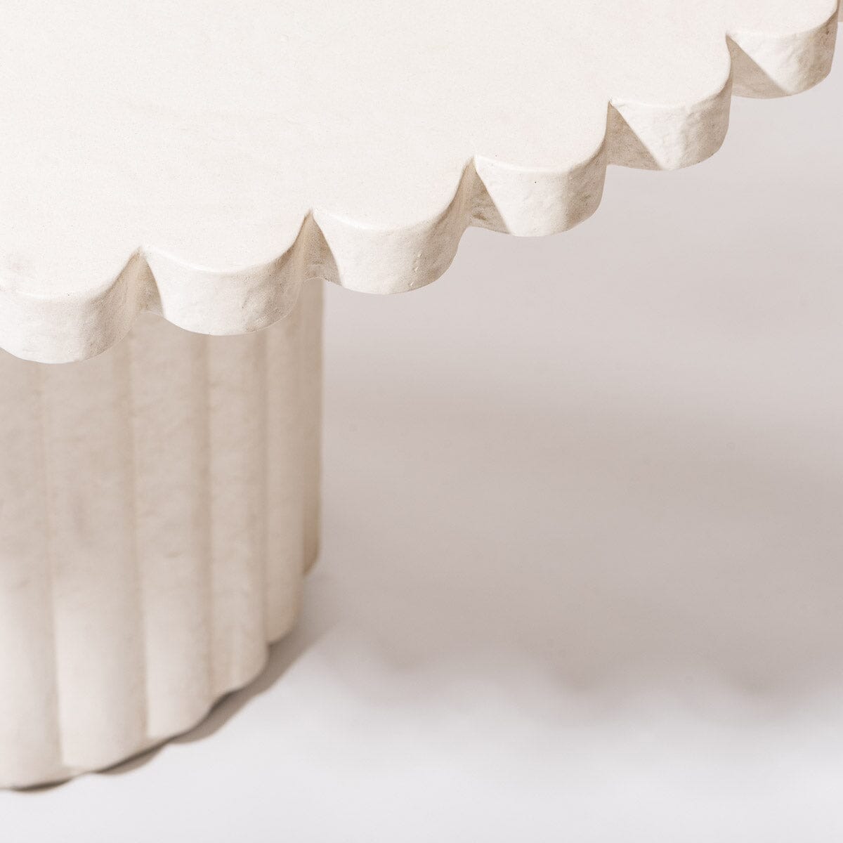 The Daisy Table - Antique White Outdoor Tables