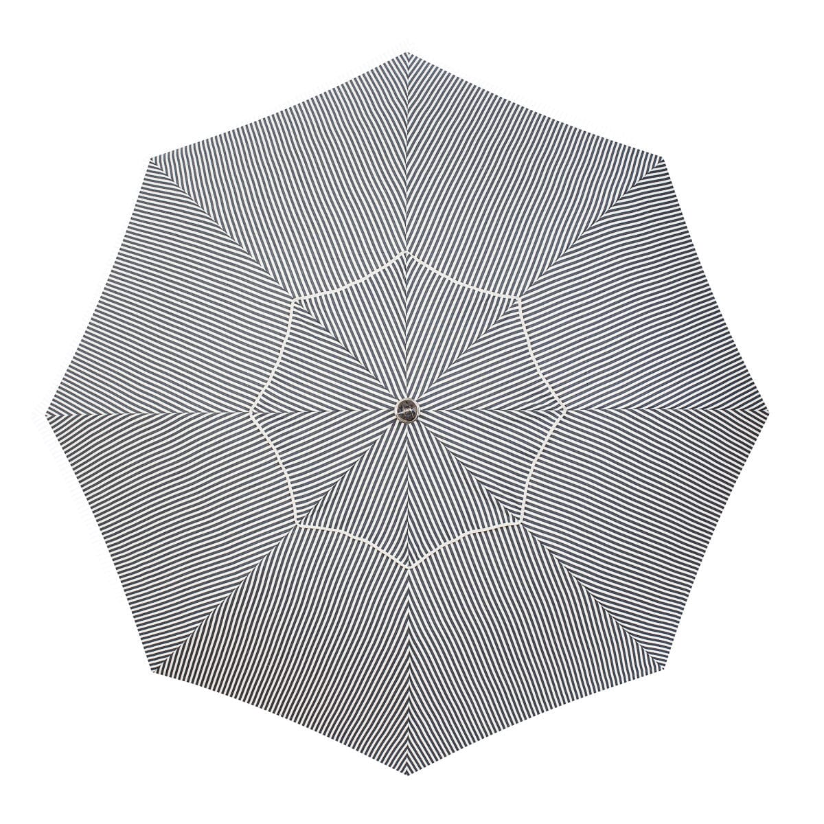 The Patio Umbrella - Lauren's Navy Stripe Outdoor Umbrellas
