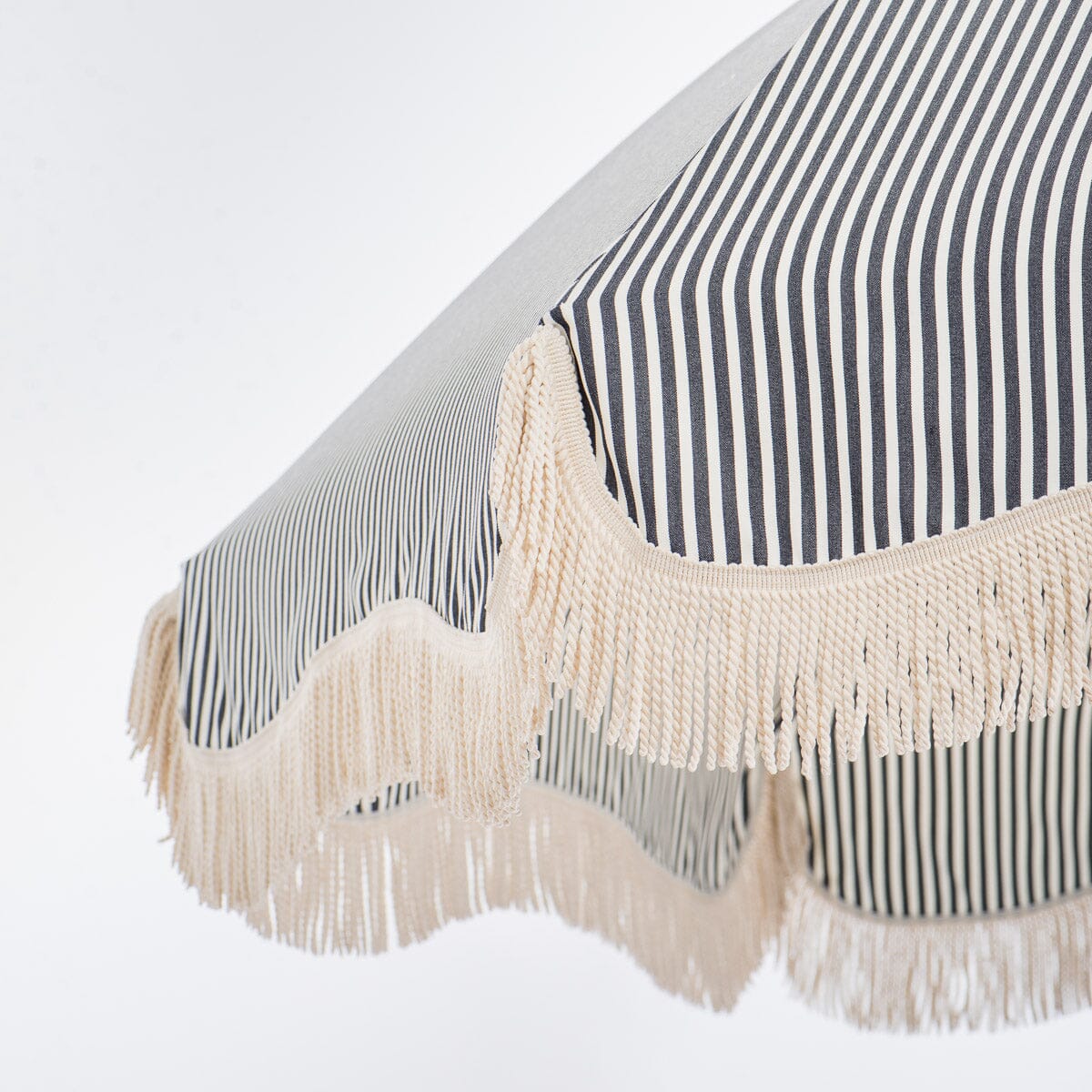 The Patio Umbrella - Lauren's Navy Stripe Outdoor Umbrellas