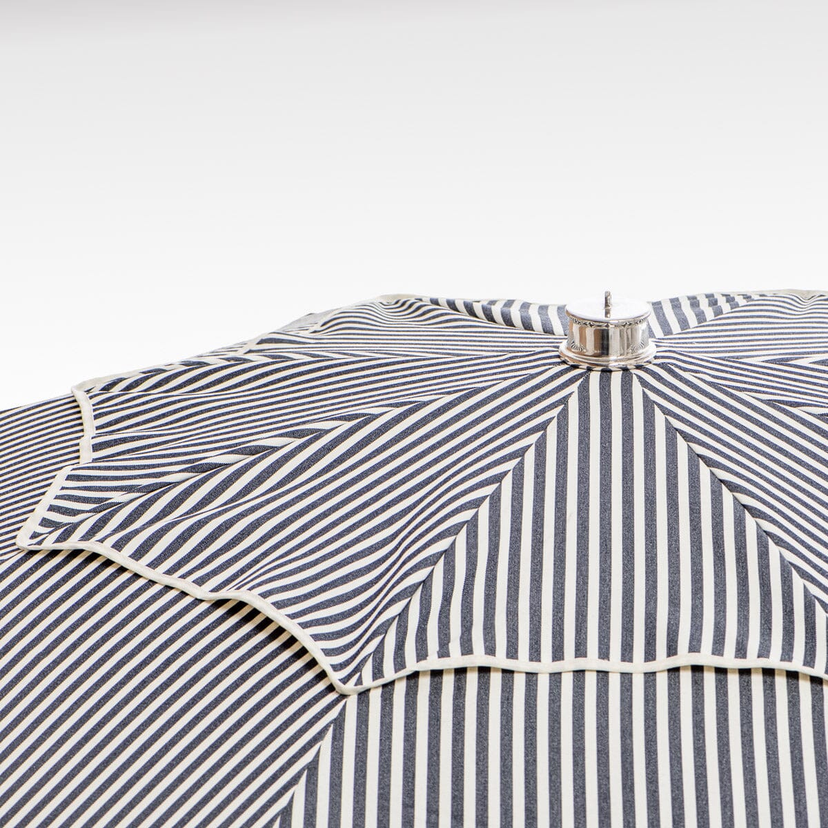The Patio Umbrella - Lauren's Navy Stripe Outdoor Umbrellas