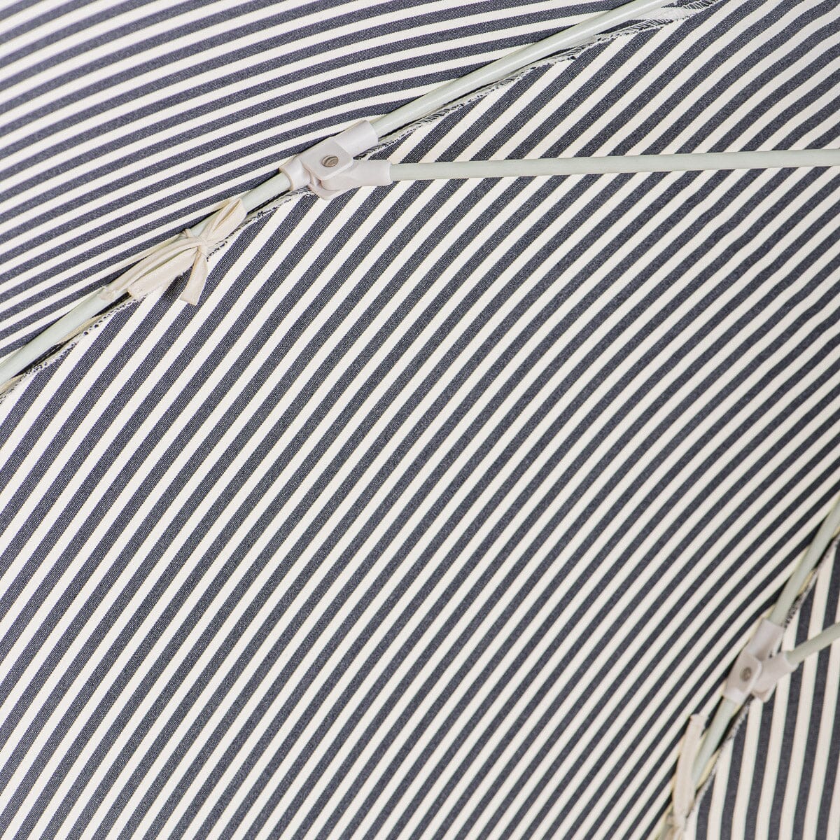 The Patio Umbrella - Lauren's Navy Stripe Outdoor Umbrellas