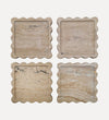 Box Coaster Set of 4 Travertine Coasters