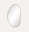 Brenna Mirror in Antique Brass Iron