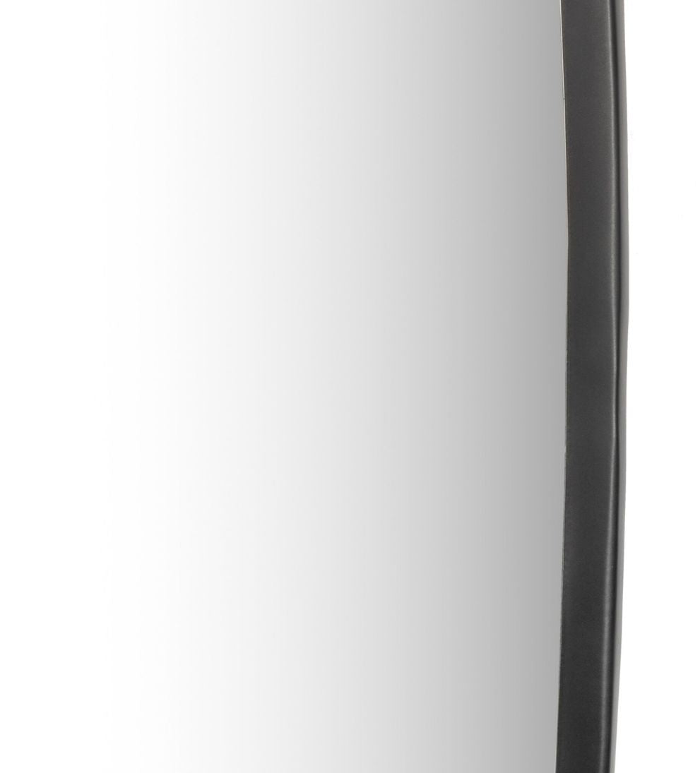 Brenna Mirror in Matte Black Wall Mirrors
