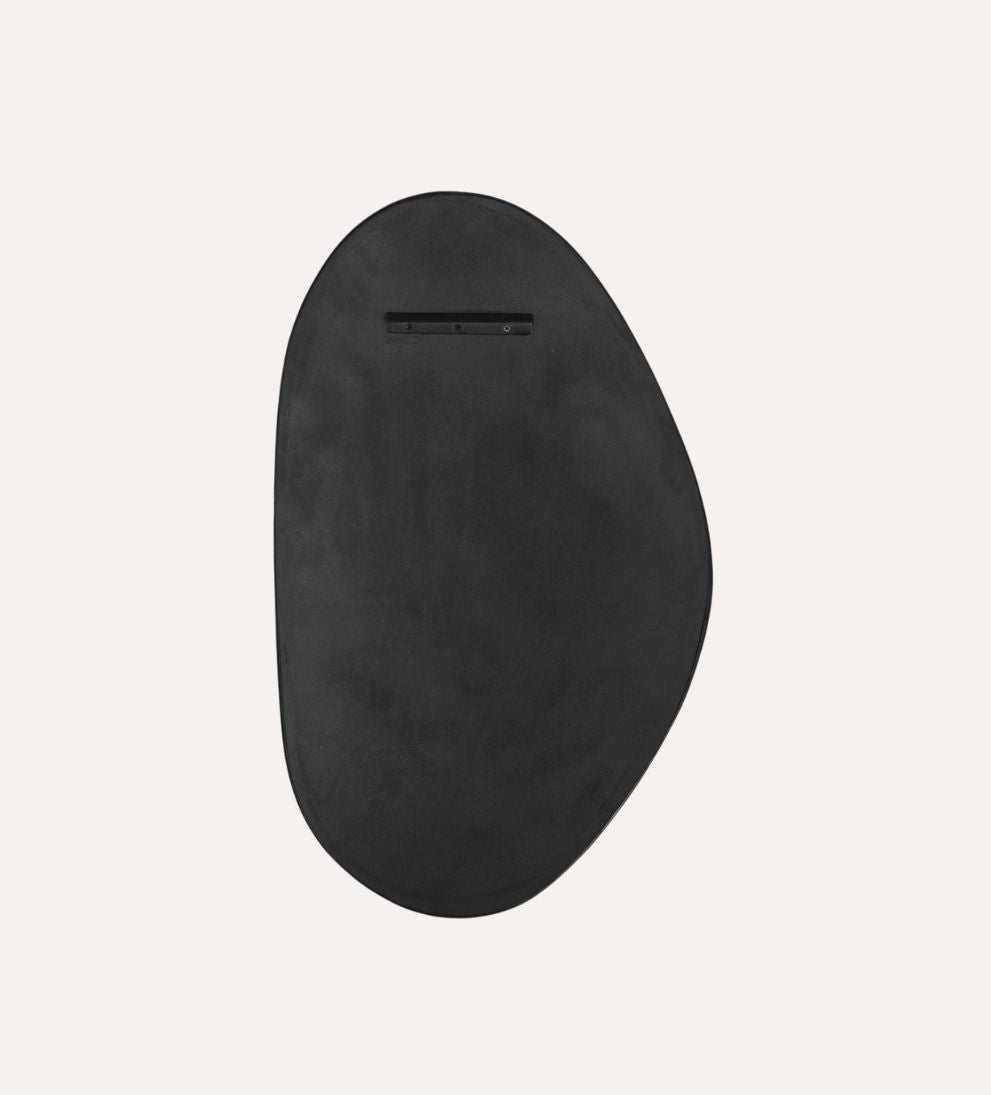 Brenna Mirror in Matte Black Wall Mirrors