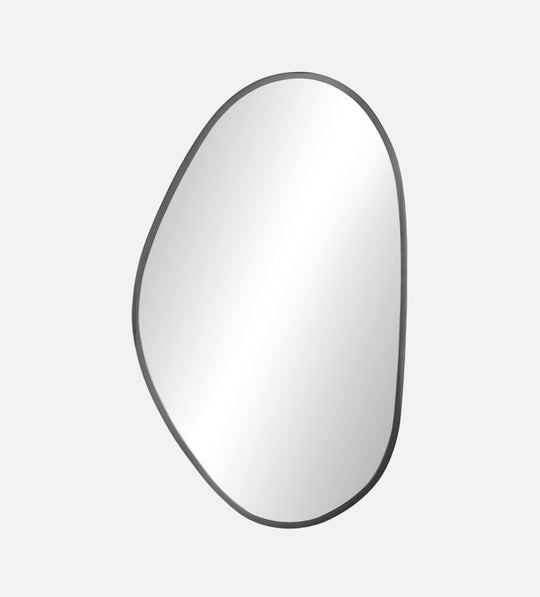 Brenna Mirror in Matte Black
