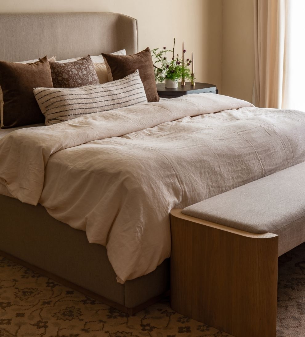 Brielle Custom Bed Cal King Beds