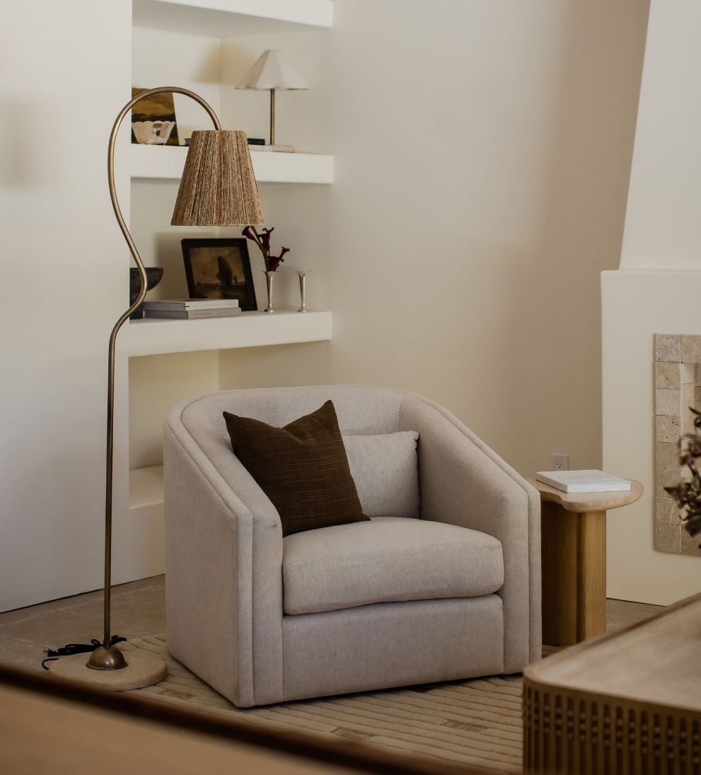 Brielle Custom Swivel Lounge Chair Lounge Chairs
