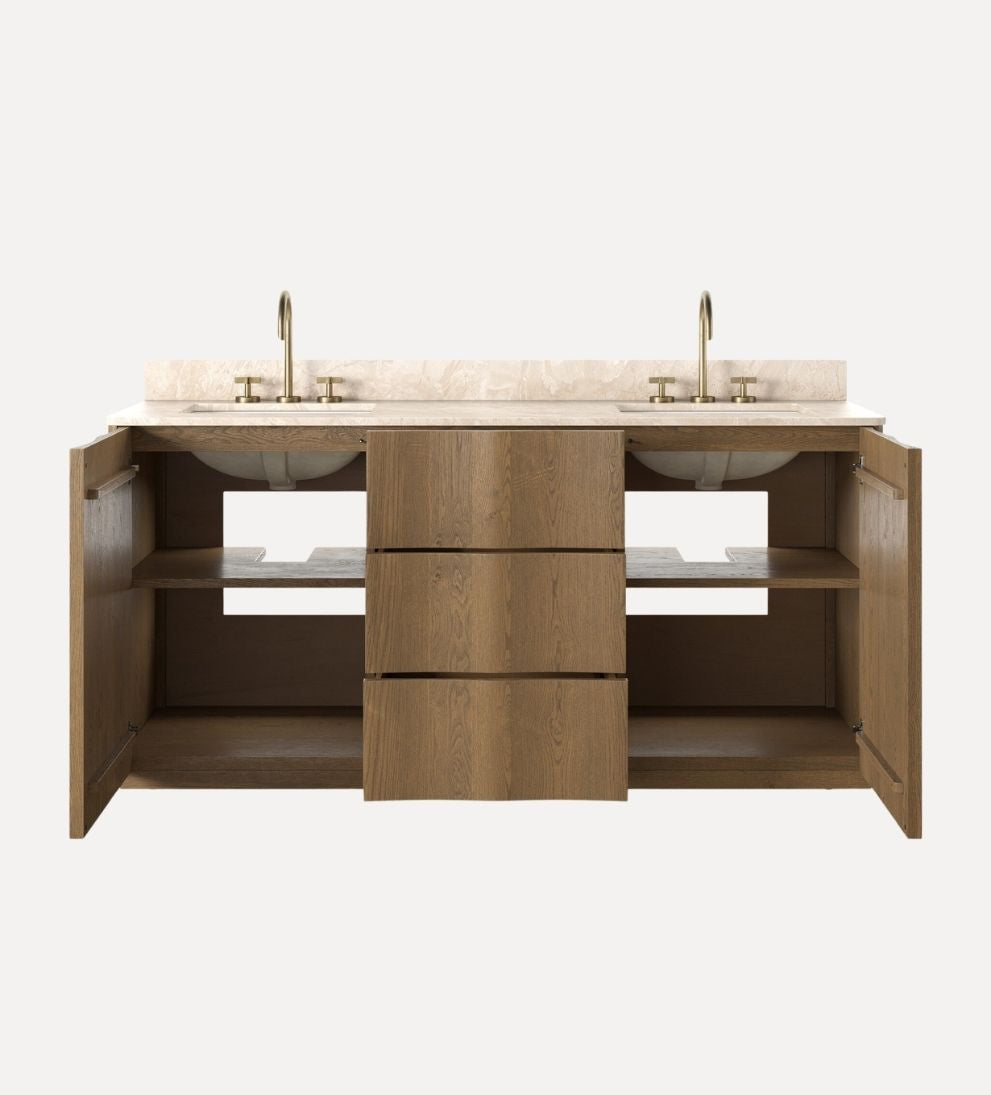 Brooks Double Vanity Bathroom Vanity