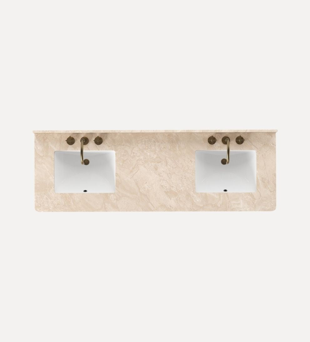 Brooks Double Vanity Bathroom Vanity