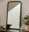 Cadiz Rib in Dark Oak Wall Mirrors