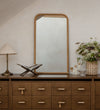 Cadiz Rib in Light Oak Wall Mirrors