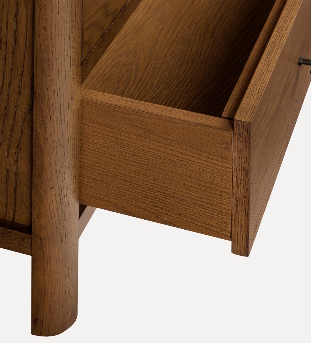 Newport Display Cabinet - Walnut Buffets & Sideboards